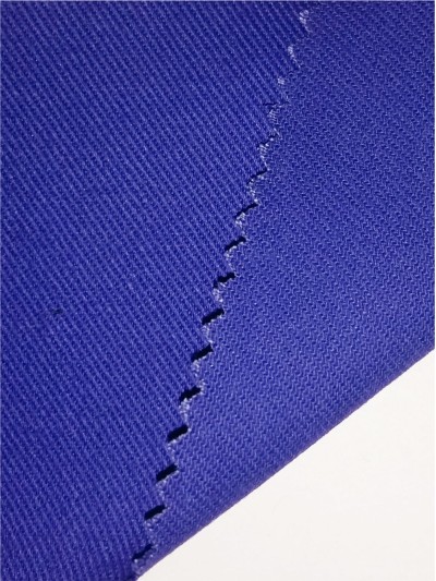 HN-YIJA  純棉阻燃紗卡2  阻燃布 10x10  工業制服  斜褲 正面照